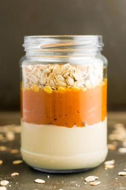 guardians-of-the-food:  Pumpkin Spice Latte Protein Overnight