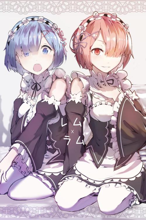 moehi:ã€Re:ã‚¼ãƒ­ã€‘ãƒ¬ãƒ ï½˜ãƒ©ãƒ  [Rem x Ram]