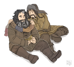 hvit-ravn:  because some of you want some bofur and bifur 