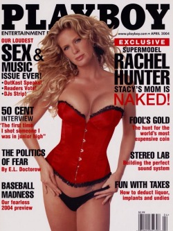  Rachel Hunter - nude in Playboy (April 2004) 