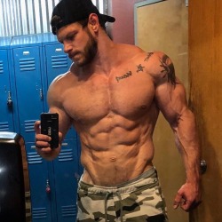 mjames77:Greg Scheel - looking pumped, solid and powerful as