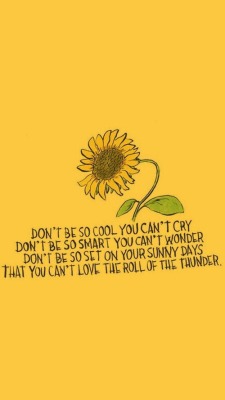 wallpaapers:thought this was cute 🌻