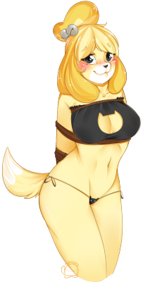 nsfwturtle:  Two version of Isabelle. =u= I just had to draw