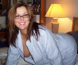 milf in pjs #nsfw #Downblouse