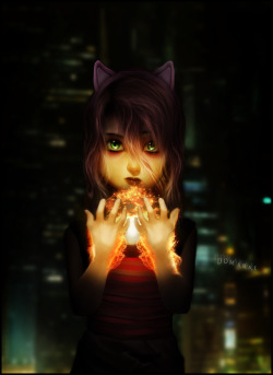 elponchimecaemal:  Annie. Featured Fan Art by DomaiCreations..