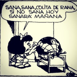 gabitamonte:  #50Años esperando que el mundo sane :’) #Mafalda