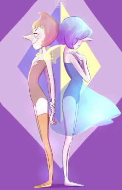cosmosbadger:  wanted to draw some pearls~buy the stars keeps