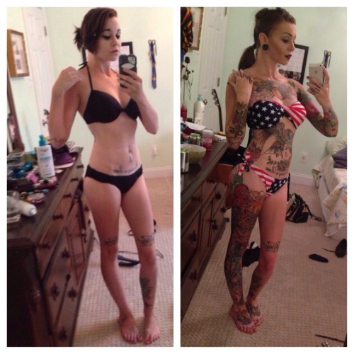 itsall1nk:  More Hot Tattoo Girls athttp://hot-tattoo-girls.blogspot.com