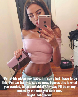 wantcuckoldress:  I really hope my girl does to me with a black