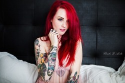 tattoo18plus:  Nikki Leigh by Claudio D’Avolio