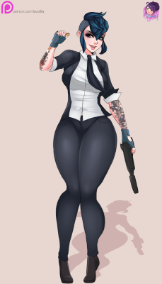 Patreon Reward #Sydney from #PayDay2 <3(Traditional / Traditional