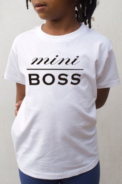 sweetlysomentality: Fashion Casual Graphic Tees  Mini Boss  //
