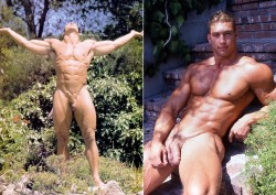 Body builder/model Brett Mycles