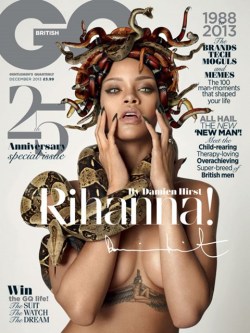 blackfashion:  Rihanna on the cover of GQ’s 25th anniversary