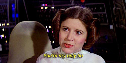 theprincessleia:   incorrect star wars quotes   - han and leia,