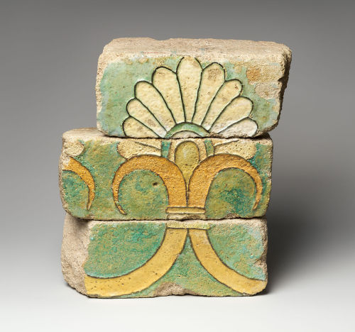 tanyushenka:  Bricks with a palmette motifca. 6th–4th century