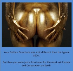 Your Golden Parachute was a bit different than the typical CEO’s.But