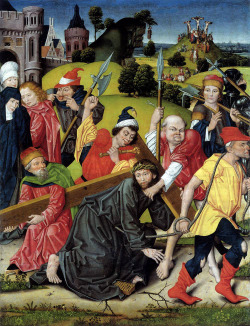 masterpiecedaily:  Derick Baegert The Bearing of the Cross 1490