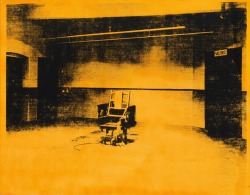 transistoradio:  Andy Warhol (1928-1987), Little Electric Chair