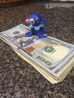 clxcool:  mellarkish:  this is the POPPLIO OF GOOD FORTUNE reblog