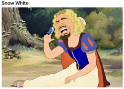 If Disney Princesses Were Chad Kroeger From Nickelback