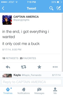 guhzoontite:  The Captain America twitter is the best thing to