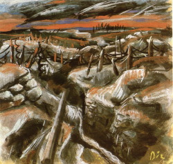 german-expressionists:  Otto Dix, Schützengraben (Trenches),