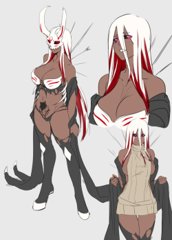 sinccubi: Nuckelavee girl from the stream!She just wants friends!