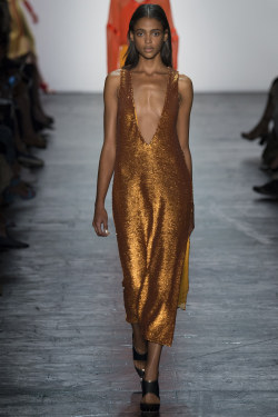 somecompany:  Aya Jones and Lineisy Montero for Prabal Gurung 