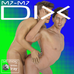 DIX  is composed of 12 poses for lovers M7M7 enjoying each others