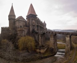 leradr:Hunyad Castle in Hunedoara, Romania  