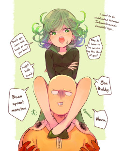 sirlorence:  Don’t we all? Source is ofune   Mistress Tatsumaki~