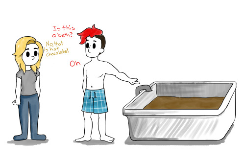 super-skid:  These boys don’t seem to know how to take a bath.Crappy comic, I know but hey at least it’s …. uh… well… nevermind