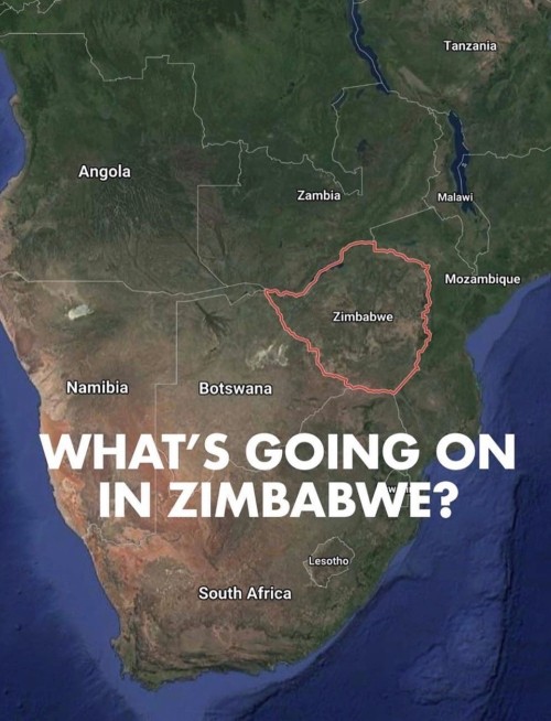 rhoxana:    ALL BLACK LIVES MATTER EVERYWHERE. ZIMBABWE NEEDS