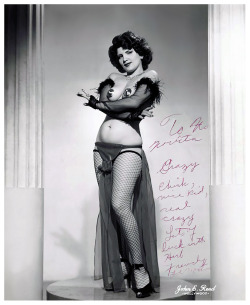 Frenchy LeVonne         Vintage 50’s-era promo photo personalized