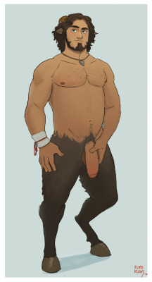 kupo-klein:  Another one for the faun squad!This is Flynt, a
