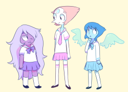 pastel-gems:  i am not sure what i was going for here  dont care!