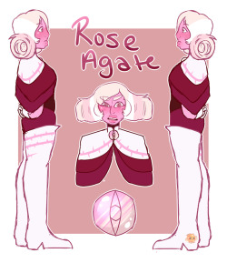 starsonjupiter:My Rose Agate Oc for SU.