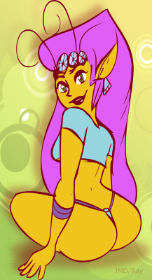 cdb2k3:  rayryan90:  princess mandie drawn by JustinDurden for CDB2  Thank you for the color, Ray!! :) 