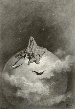 magrittee:  Gustave Dore’s illustration for Edgar Alan Poe’s