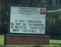 sixpenceee:  “A church in my town has this sign up.” posted