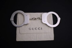 noirsilk:  Gucci Handcuffs, Tom Ford 1998