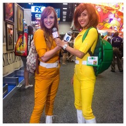 Seeing double? #sdcc #apriloneil #apriloneils (at 2014 San Diego Comic Con International Japanese Animation)