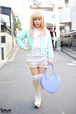 tokyo-fashion:  18-year-old Rinalee on the street in Harajuku
