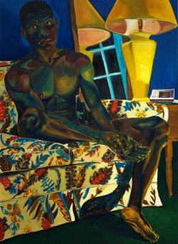 Jordan Casteel (American, b. 1989), Jonathan, 2014. Oil on canvas,