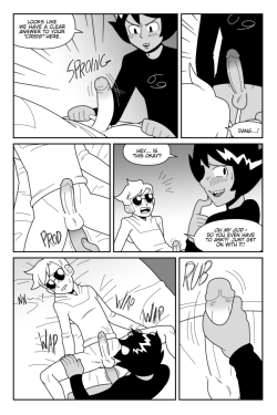 Second page of the Homostuck comic.
