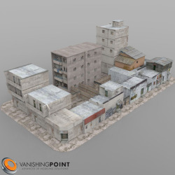 John Hoagland is at it again with some more great additions for your city scenes!  This  is a city-block worth of buildings which can be used however your  imagination desires: High rise and lower buildings in a square street  layout.  Works in Daz Studio