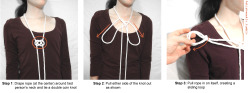 fetishweekly:  Shibari Tutorial: The Side-arm Harness Here’s