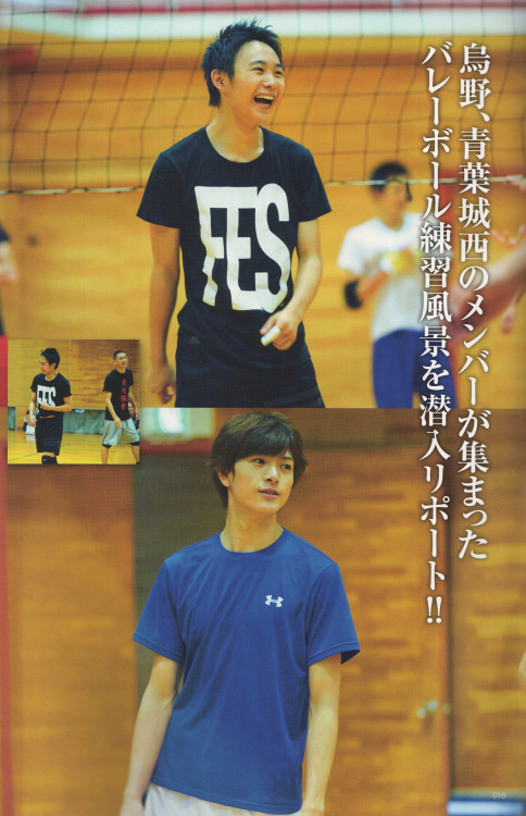 silverwind:  Haikyuu!! stage play (part 2 of 2) - BEST STAGE Plus vol. 1, scanned by @silverwind.Part 1.