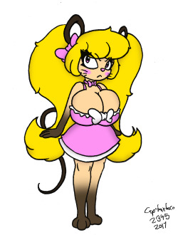 Everyone’s favourite Tsundere mouse, Tiffy Cheesecake. She
